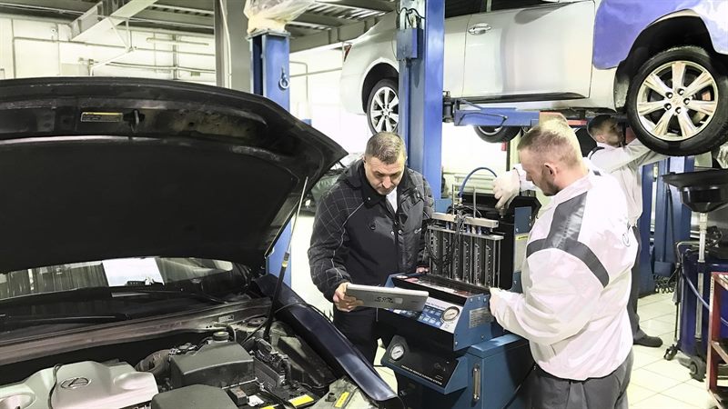 Skoda Octavia, 1.8 TSI — капремонт с расточкой блока
